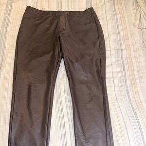 J. Jill Dark Brown Leather Apparel